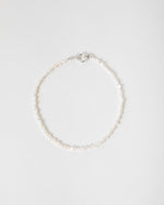 Load image into Gallery viewer, Freshwater Pearl Necklace with Chunky Sterling Silver Bolt Clasp
